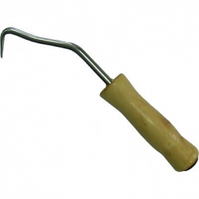 Крючок для вязки арматуры (ручной с деревянной ручкой) от компании Наш дом